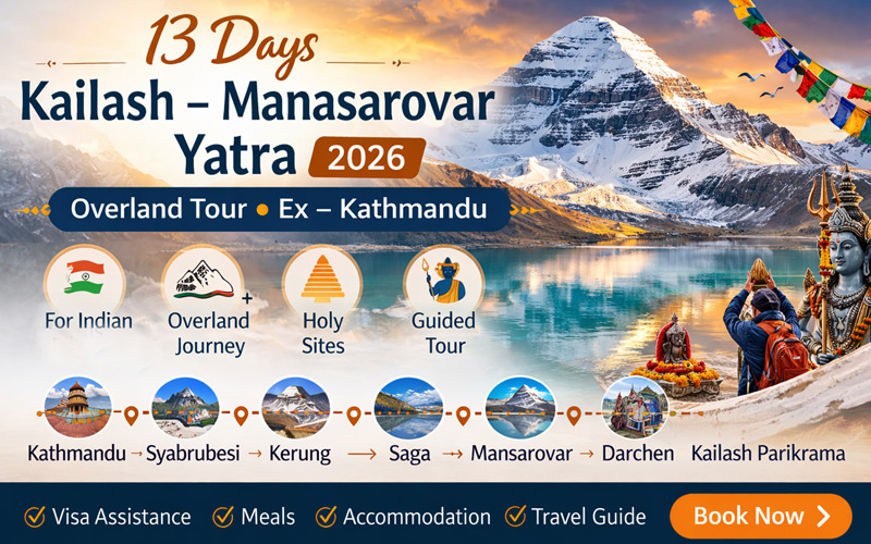 Kalash-Manasarovar Trip Ex - Kathmandu 2026